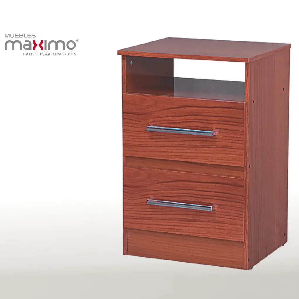 Mesa de luz Maximo 2 cajones