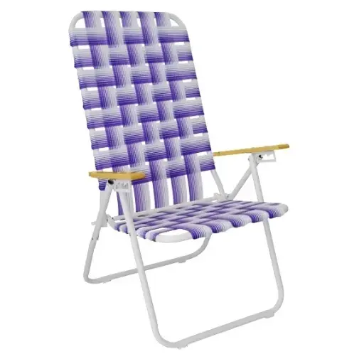 Sillon plegable caño Reposera 5 posicion cintas 