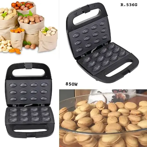 áquina para galletitas 850watt,placa antiadherente,calor uniforme