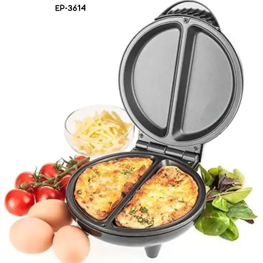  Máquina para omelette Ecopower  700w, calefacción uniforme , antiadherente